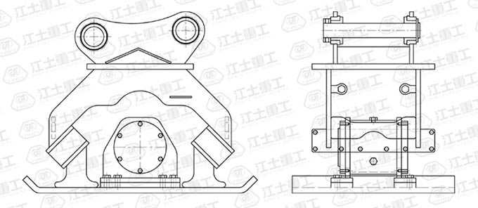 hydraulic-plate-compactor-drawing