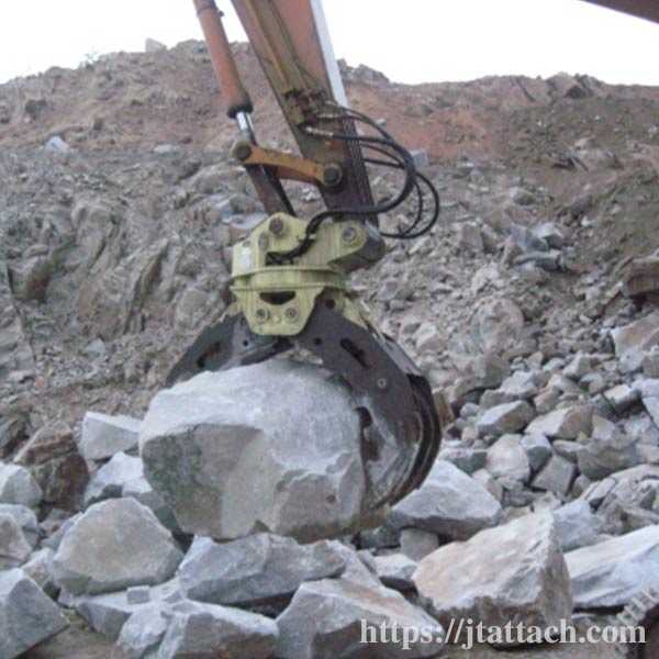 excavator-rock-grab-stone-grabber,rotating-stone-grapple-for-5ton-excavator